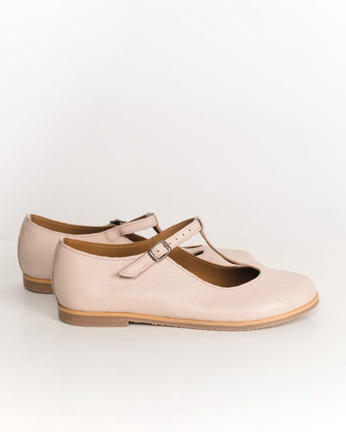 T-Strap Comfortable Shallow Flat Shoes