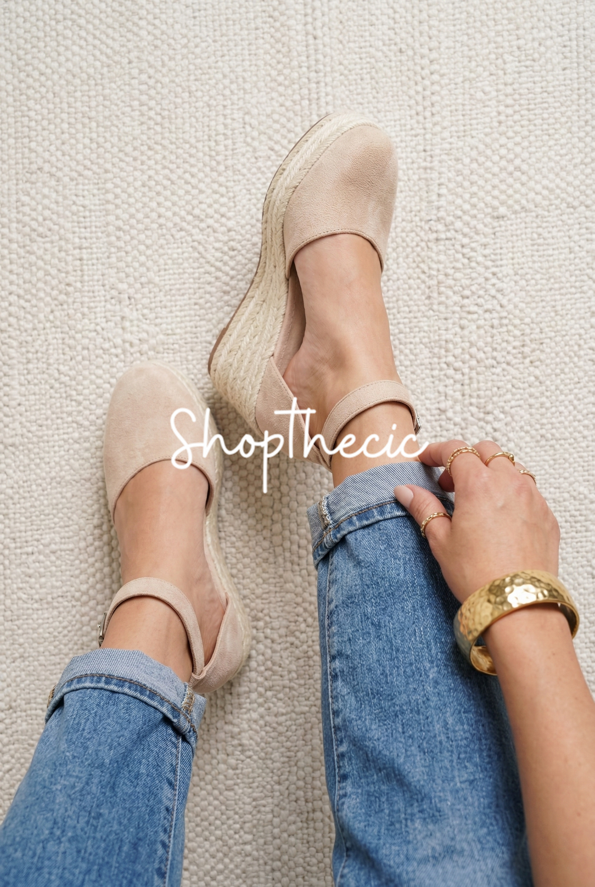 French Riviera Espadrille Wedge Sandals