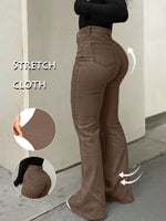 Retro Multi-Functional Y2K Urban High-Stretch Denim Trousers