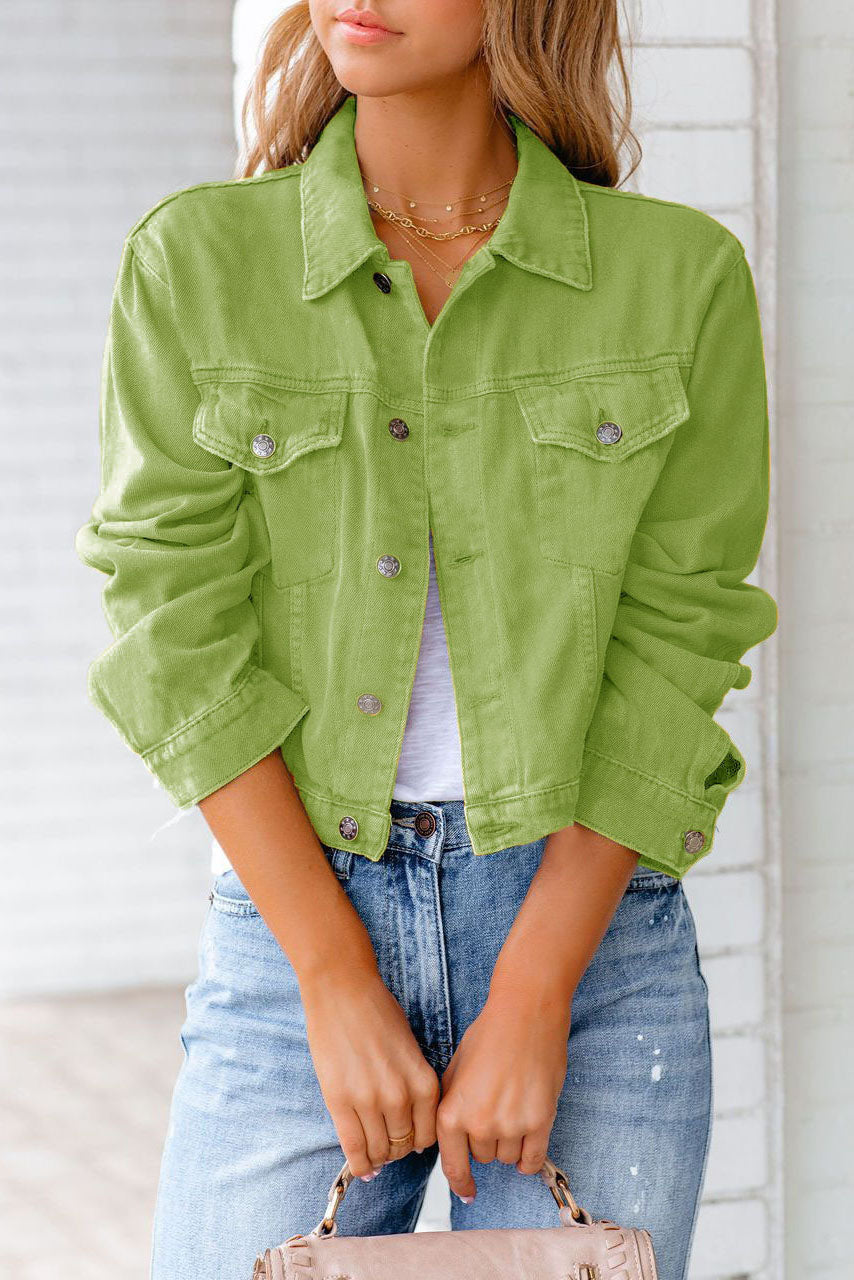 Klassisches verkürztes Jeanstop