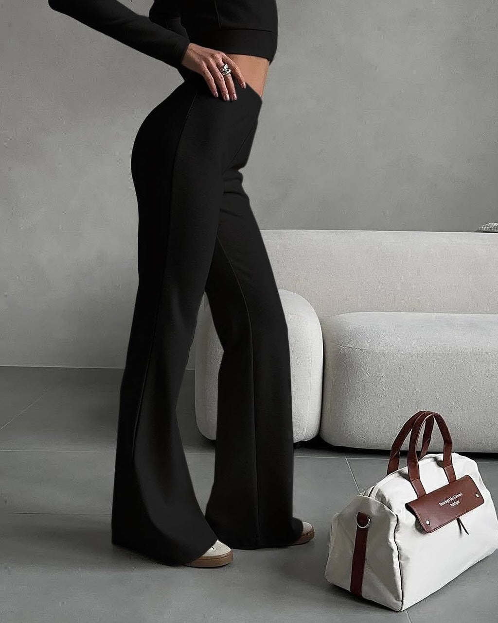 Homebody Club Slim-fit hooded two-piece set