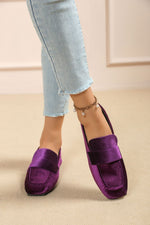 Slip-On Square Toe Backstrap Closure Mary Jane Flats