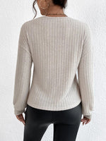Pull croisé col V CozyKnit