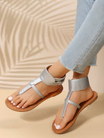 Peep Toe Flat Gladiator High Top Sandals