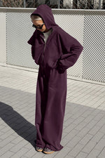 Cotswolds Lane Hooded sweatshirt and loose sweatpants two-piece set