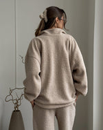 Mood Lift Polar fleece cardigan and trousers set