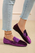 Slip-On Square Toe Backstrap Closure Mary Jane Flats