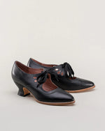 Mary Jane Hollow High Heel Lace-Up Sandals