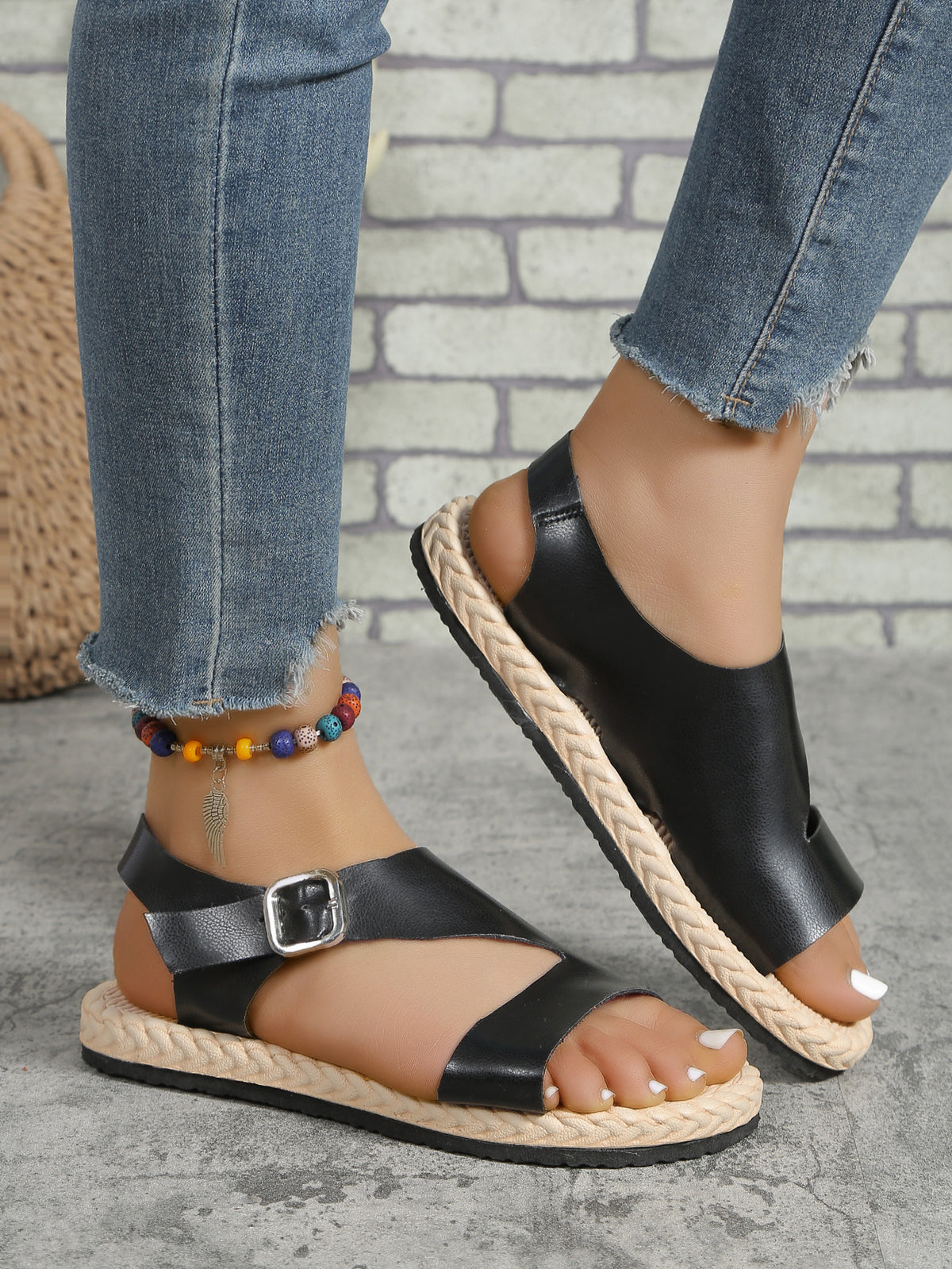 Tranquil Oasis Flat Sandals