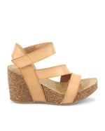 Easy Life – Sandalen mit Klettverschluss und Keilabsatz