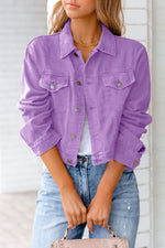 Klassisches verkürztes Jeanstop