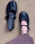 Genuine leather super soft vintage Mary Jane shoes