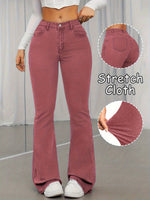 Retro Multi-Functional Y2K Urban High-Stretch Denim Trousers