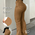 Retro Multi-Functional Y2K Urban High-Stretch Denim Trousers