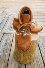 Vintage Gypsy Totem Silber Feder Stiefeletten