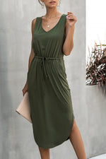 Simple Summer Vest Dress