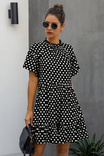 Elegant Queen Dot Dress