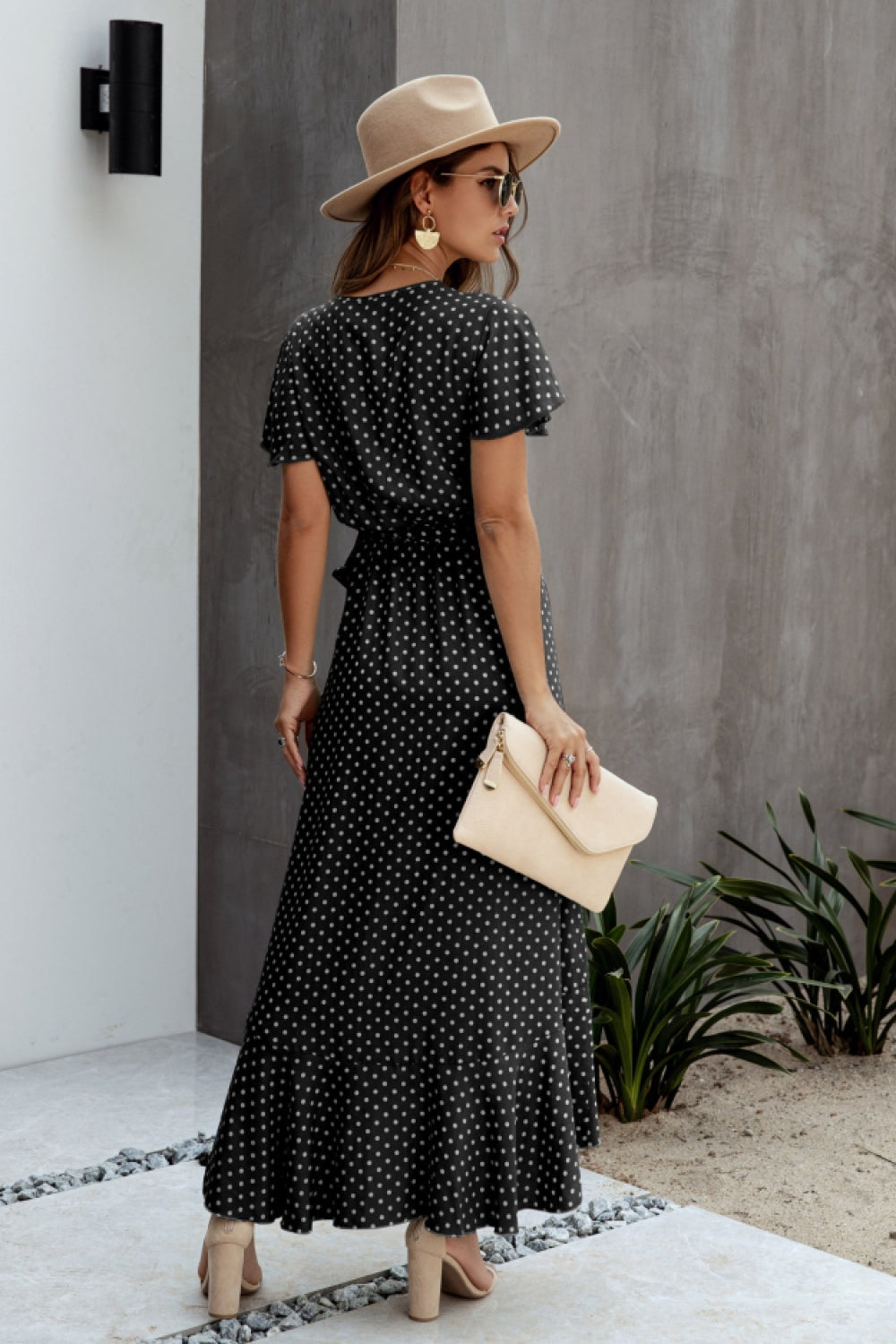 French Romance Dot Dress