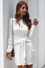 Casual dress with long sleeves