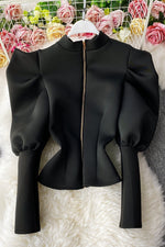 Temperament Puff Sleeve Shirt