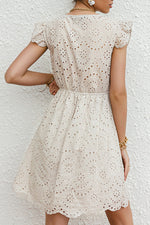 Kleid „Prinzessin der Wildnis“ mit Rüschen und Hohlnähten