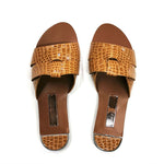 Candy Color PU Leather Open Toe Sandals