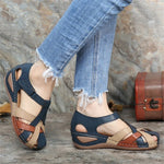 Round Head Wedges Sandals