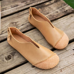 Slip On Ballet Flat Loafers