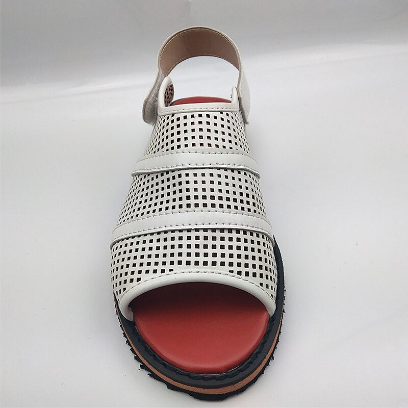 Sandales de gladiateur d'extérieur creuses