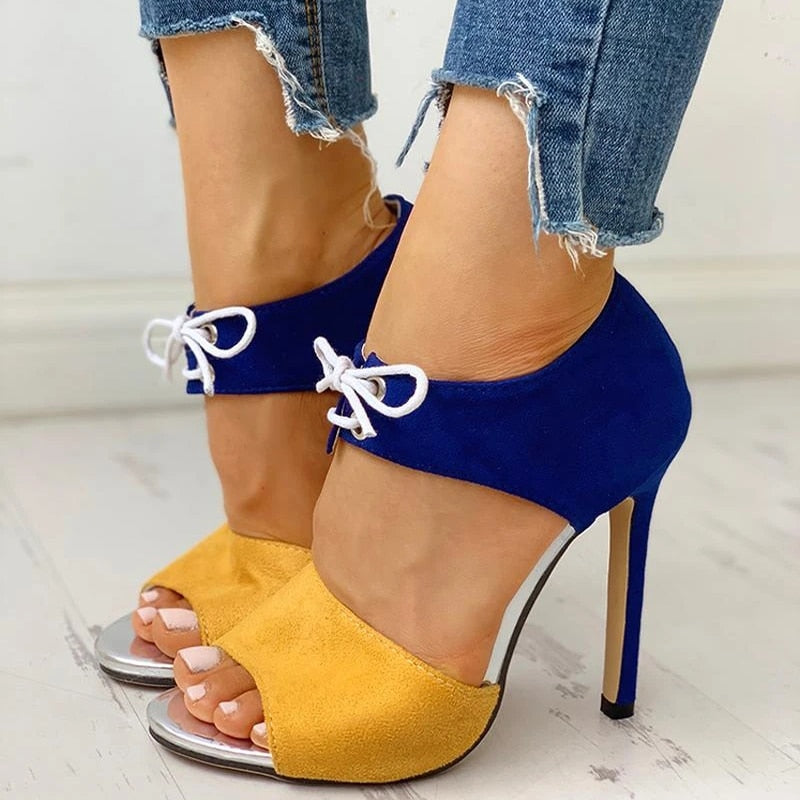 Stiletto Super Peep Toe Shoes