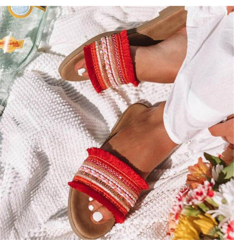 Nora Slip-On-Sandale