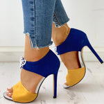 Stiletto Super Peep Toe Shoes
