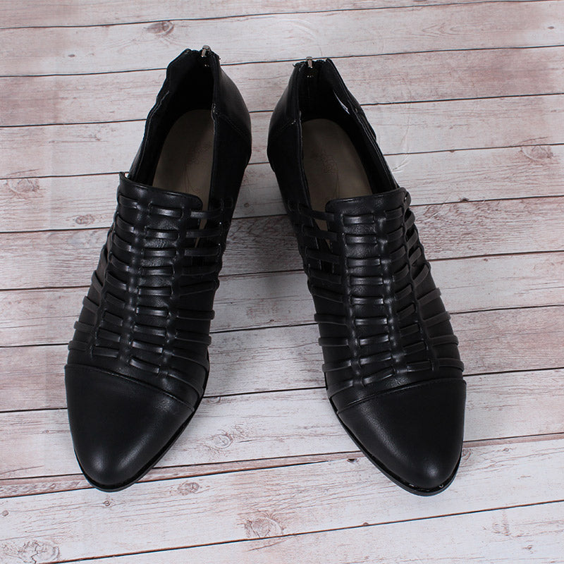 Chelsea-Stiefel mit niedrigem Blockabsatz