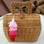 Sac en rotin tissé à la main bohème