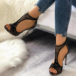 Stiletto High Heels Pumps Sandals