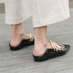 Cross Strap Lace Up Gladiator Pumps