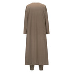 Gestrickte Slim-Fit-Weste, Hose, Sport-3-teiliger Anzug