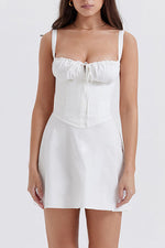 Crisscross Straps Bodycon Tank Dress