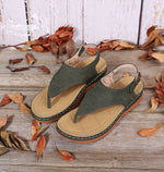 Pantoufles plates à boucle de ceinture Oxford