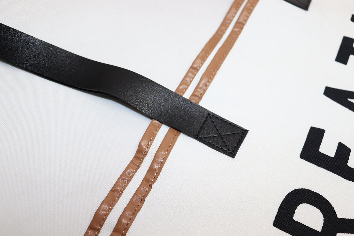 PLAGE S’IL VOUS PLAÎT sac fourre-tout en toile