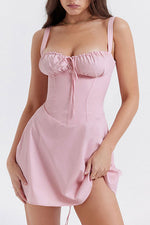 Crisscross Straps Bodycon Tank Dress