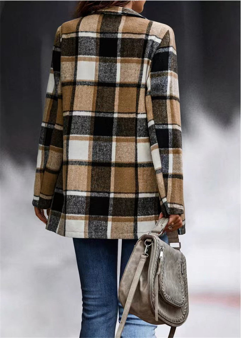 Karierte Hemdjacke „Know You Better“.