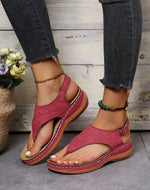 Pantoufles plates à boucle de ceinture Oxford