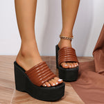 Pavacat Kristel Plateausandalen