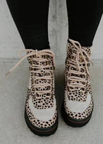 Need You Now Bottines Léopard