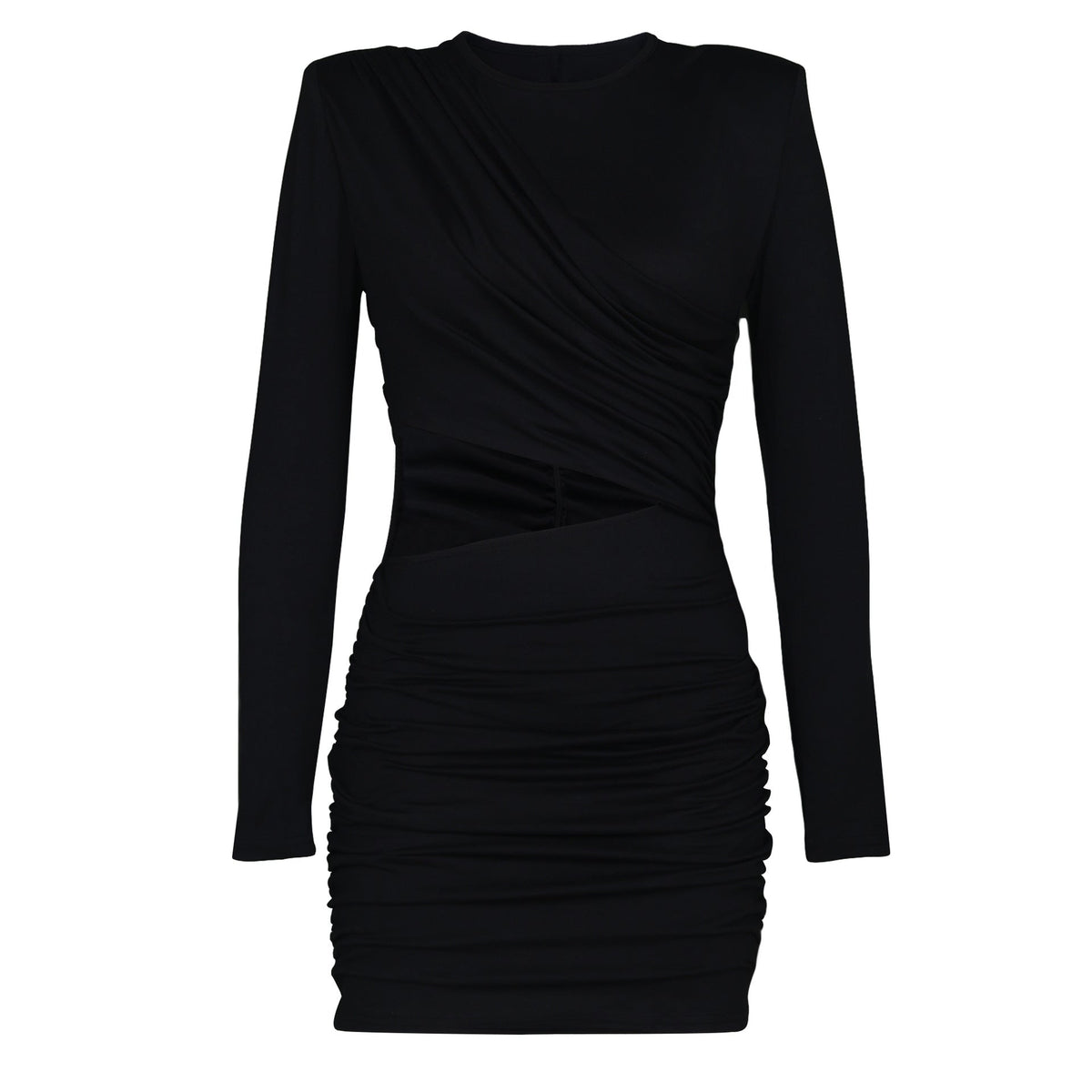 Elegant Hollow Out Bodycon Mini Party Dress