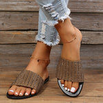 Pantoufles chics à sequins Karamelo