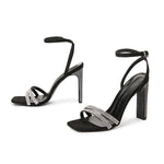 Chic Sequin Vamp Pumps Sandals