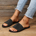 Pantoufles chics à sequins Karamelo