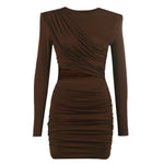Elegant Hollow Out Bodycon Mini Party Dress